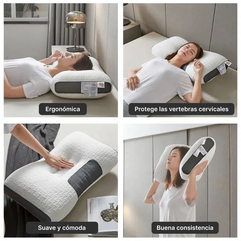 DescansoPerfecto™-Almohada Ortopédica Premium
