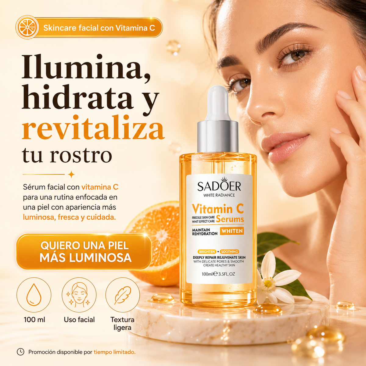 Sérum Vitamina C SADOER 100 ml