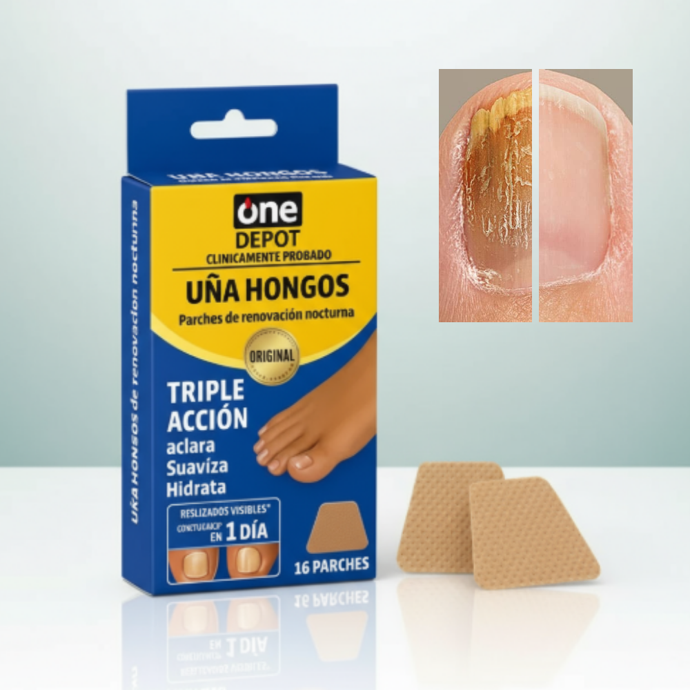 FungiPatch™ – Dile adiós a los hongos y recupera la confianza en tus pies