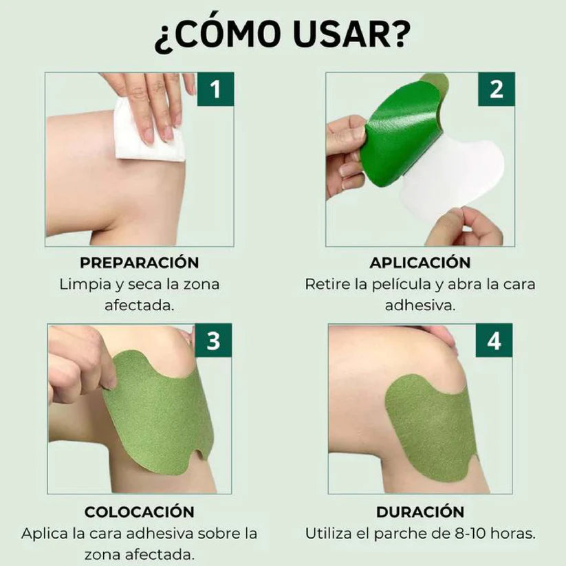 AliviPatch™-Parches para el Dolor de Rodillas