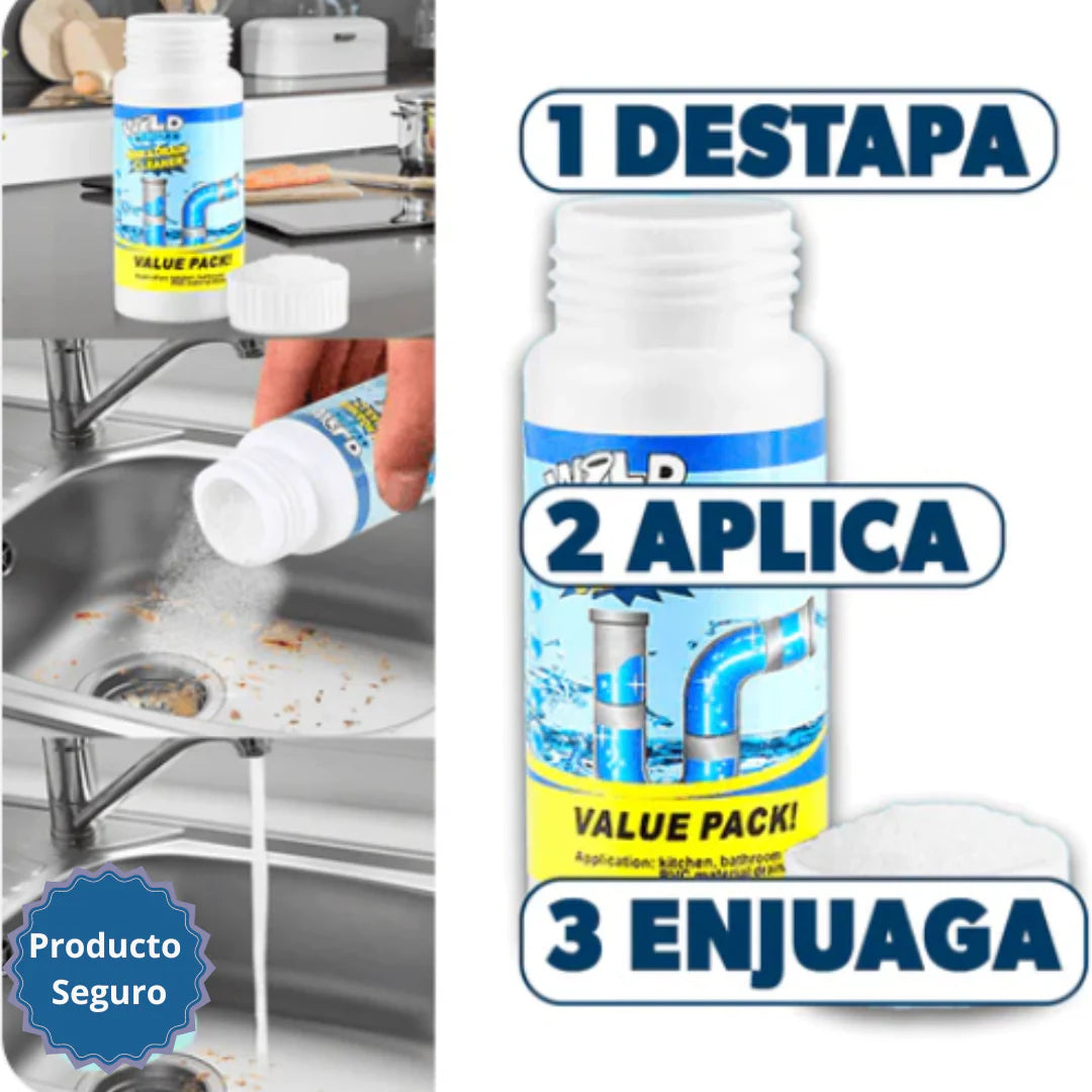 WildTornado™-Destapa cañerías