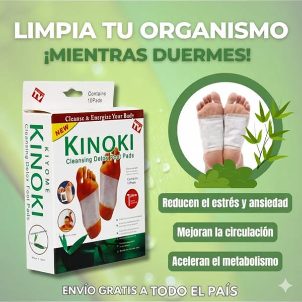 Parches Desintoxicantes Kinoki