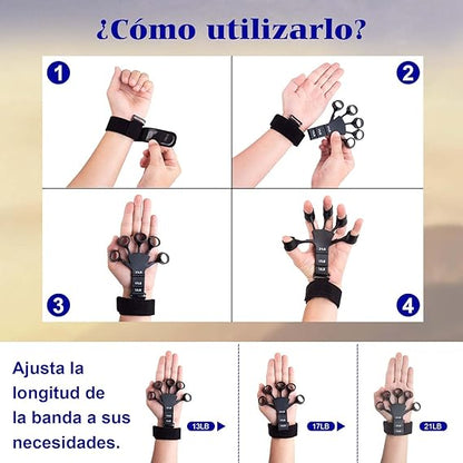 FlexiGrip™-Ligas de Ejercicio para Dedos PACK X2