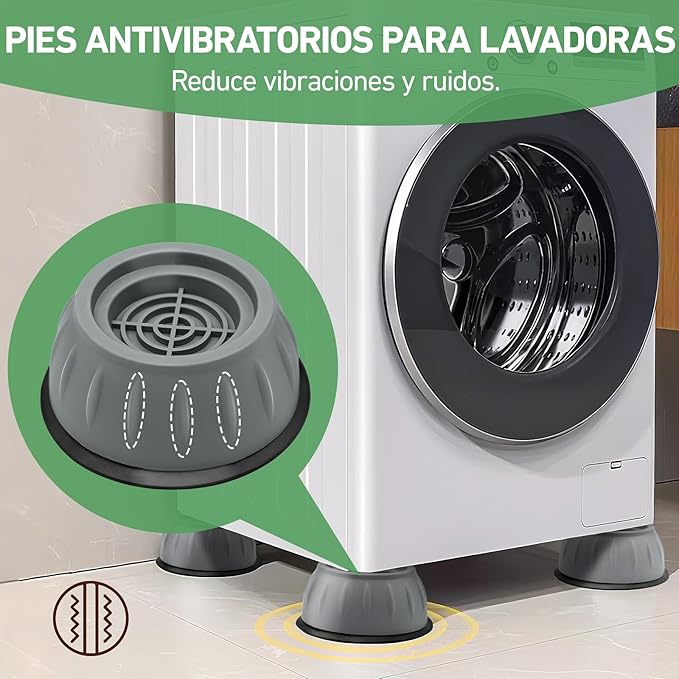 Estabiliza™-Soportes Antivibración y ruidos