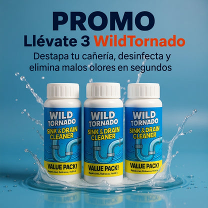 WildTornado™-Destapa cañerías