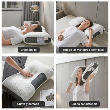 DescansoPerfecto™-Almohada Ortopédica Premium