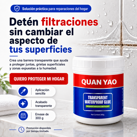 Sellador Impermeable Transparente 300g