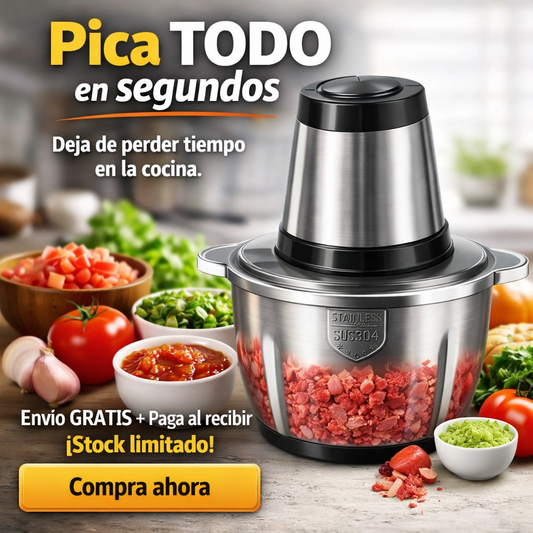 Picafast™-Picadora Eléctrica 2 Litros