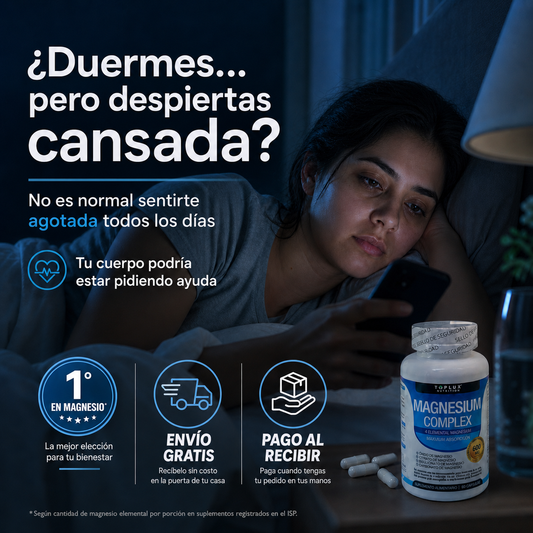 Magnesio Suplemento 8 Elemental 1000mg