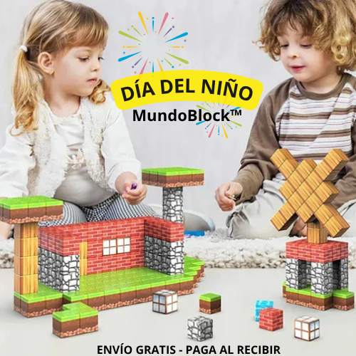 MundoBlock™ – Construye tu imaginación, sin pantallas