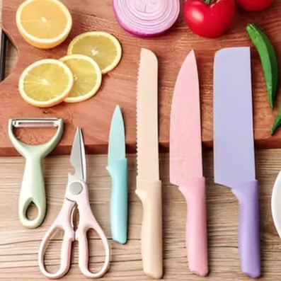 Colorchef™-Set De Cuchillos de Colores 6 Piezas
