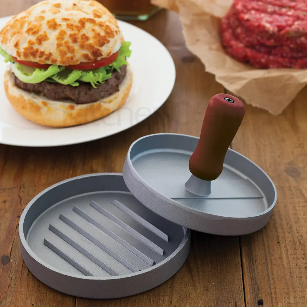 BurgerPress™-Hamburguesas perfectas en segundos, como un verdadero chef. 👨‍🍳🔥