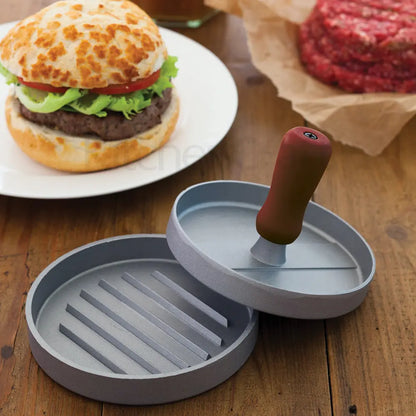 BurgerPress™-Hamburguesas perfectas en segundos, como un verdadero chef. 👨‍🍳🔥