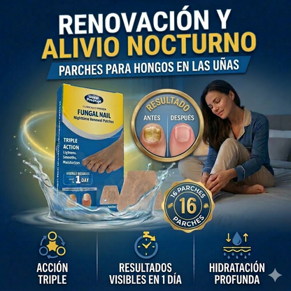 FungiPatch™ – Dile adiós a los hongos y recupera la confianza en tus pies