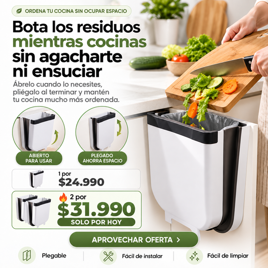 Basurero Plegable