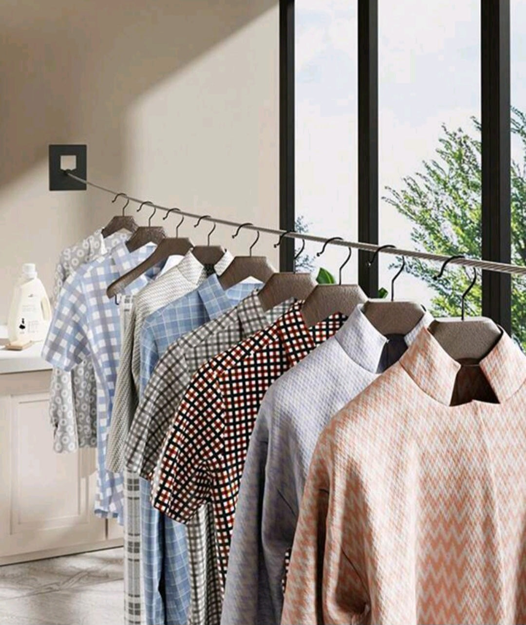 SecaRex™-Colgador de Ropa Retráctil