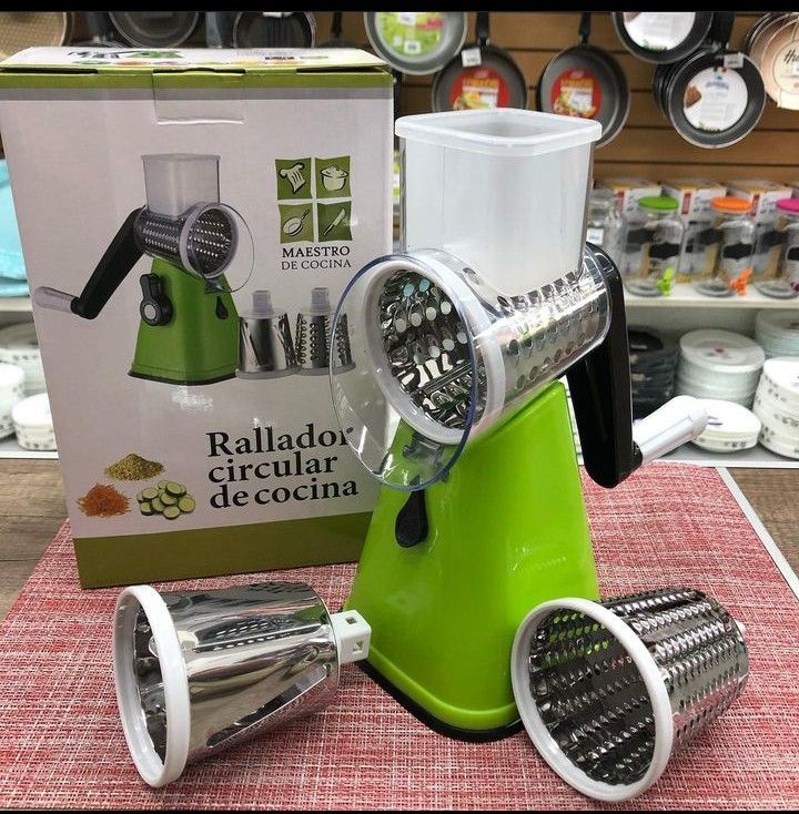 Cortaplus™-Picadora Manual 3 Cuchillas