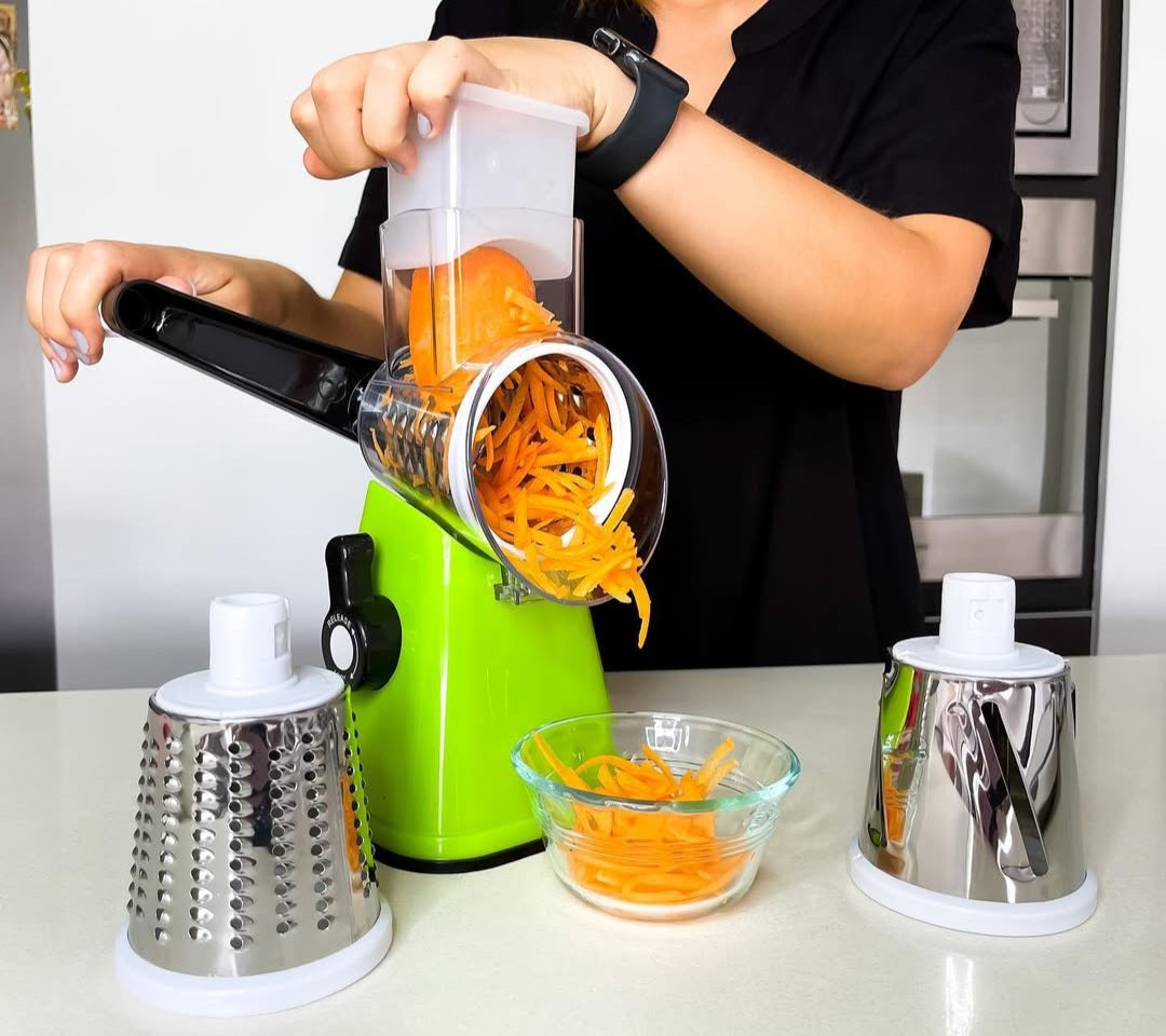 Cortaplus™-Picadora Manual 3 Cuchillas